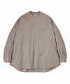 ＜Graphpaper＞ALUMO for GP L/S Oversized Band Collar Shirt(GM251-50096C)