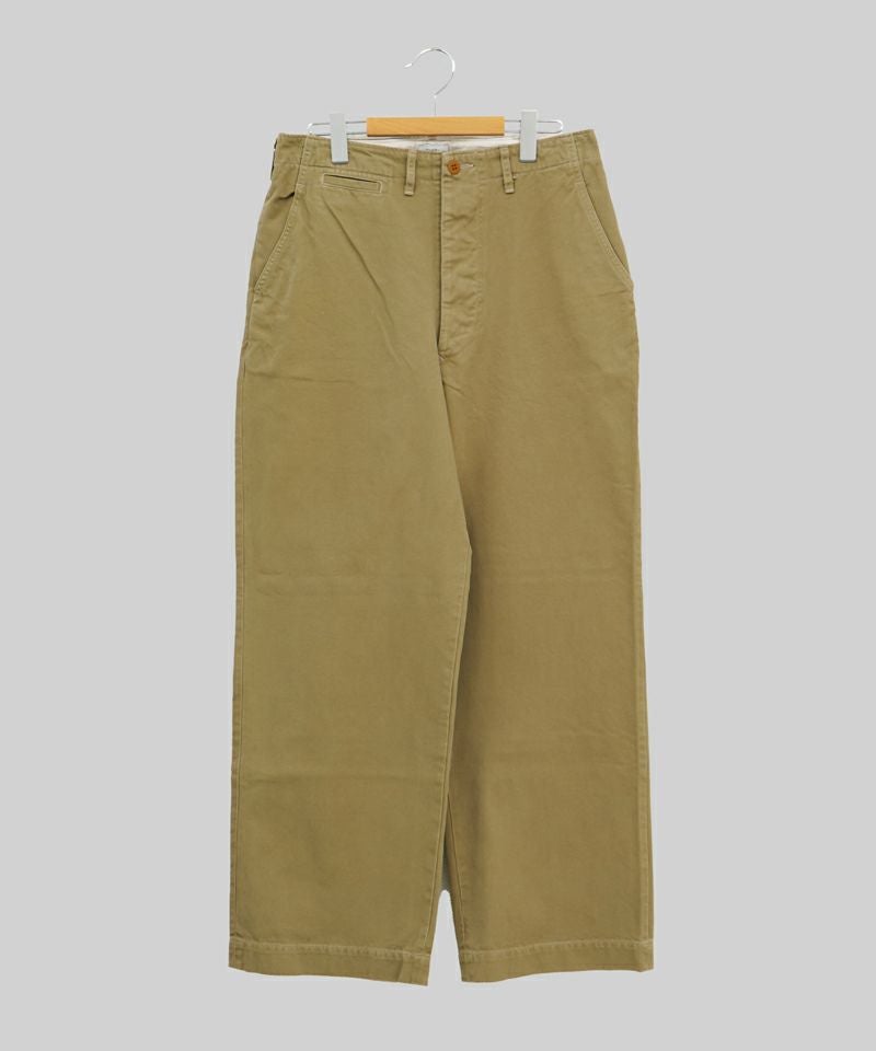 CIOTA＞Weapon Chino Cloth Pants (43khaki)(Stone Wash) | MAKES