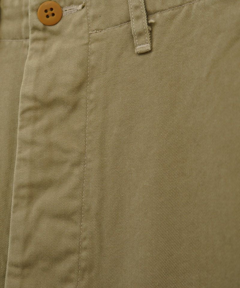 CIOTA＞Weapon Chino Cloth Pants (43khaki)(Stone Wash) | MAKES