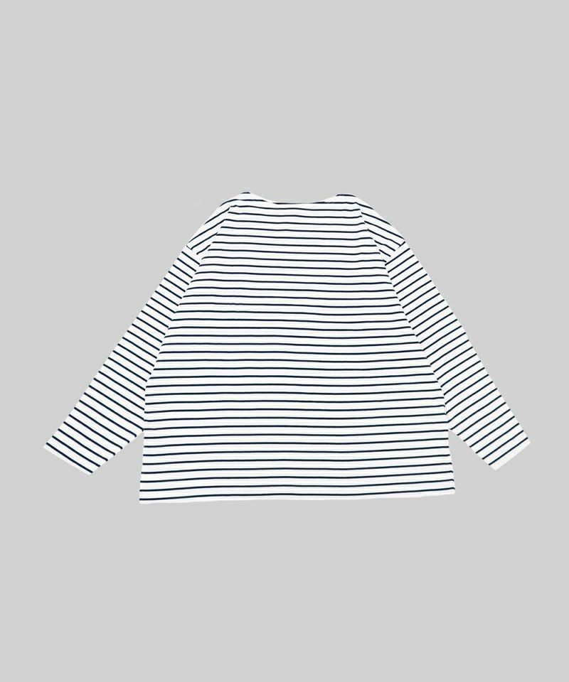 ＜CIOTA＞Border Long Sleeve Shirt