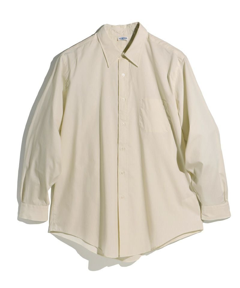 FOUNDOUR＞REGULAR COLLAR SHIRT | MAKES ONLINE STORE