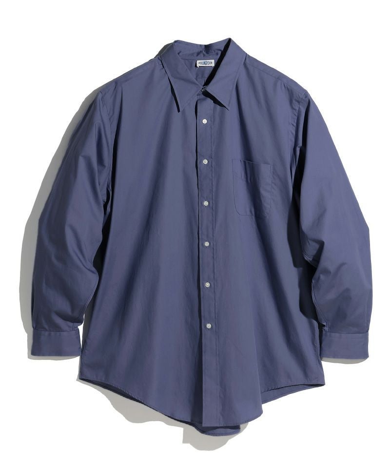 FOUNDOUR＞REGULAR COLLAR SHIRT | MAKES ONLINE STORE