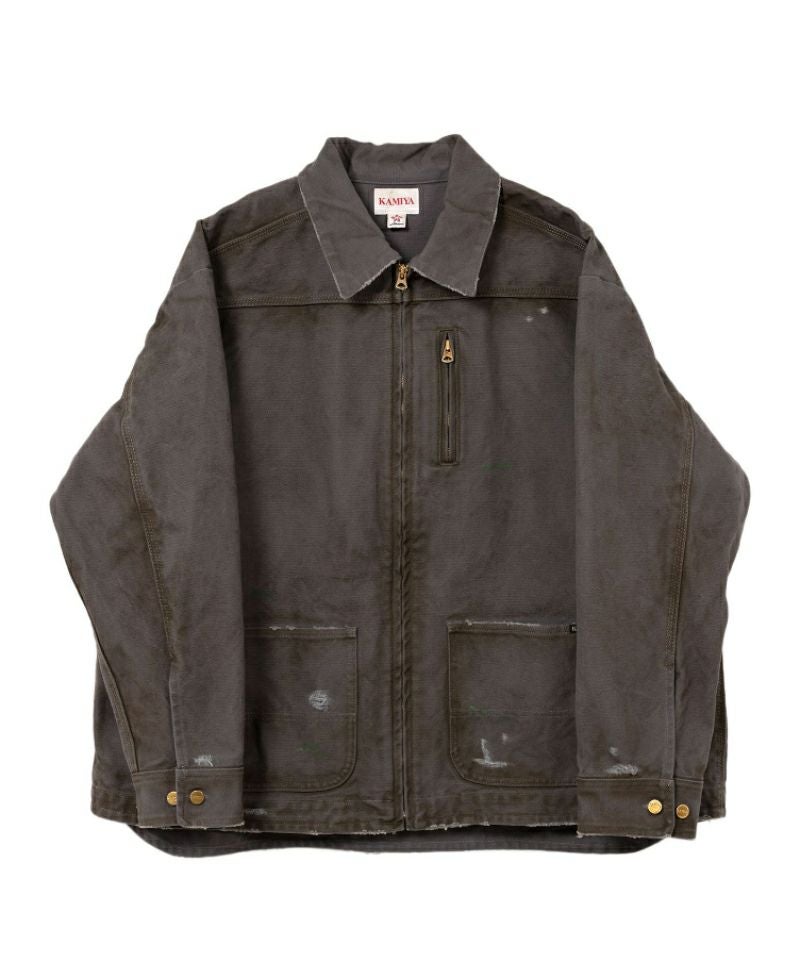 ＜KAMIYA＞BORO Duck Jacket