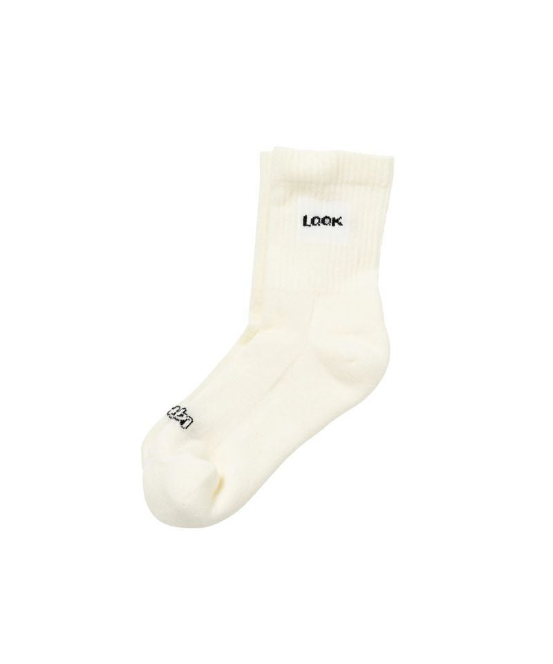 ＜LQQK Studio＞MERINO WOOL SOCKS（WHITE)