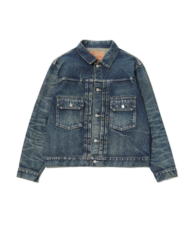 ＜MASSES＞DENIM JKT H.WASH
