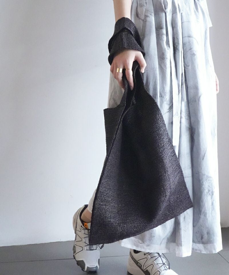 seya.＞RAFFIA SHOPPING BAG/RUST | MAKES ONLINE STORE
