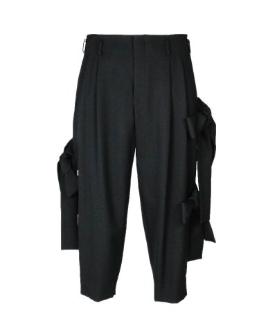 COMME des GARCONS HOMME PLUS＞ウールギャバジン 中パンツ (PO-P054 