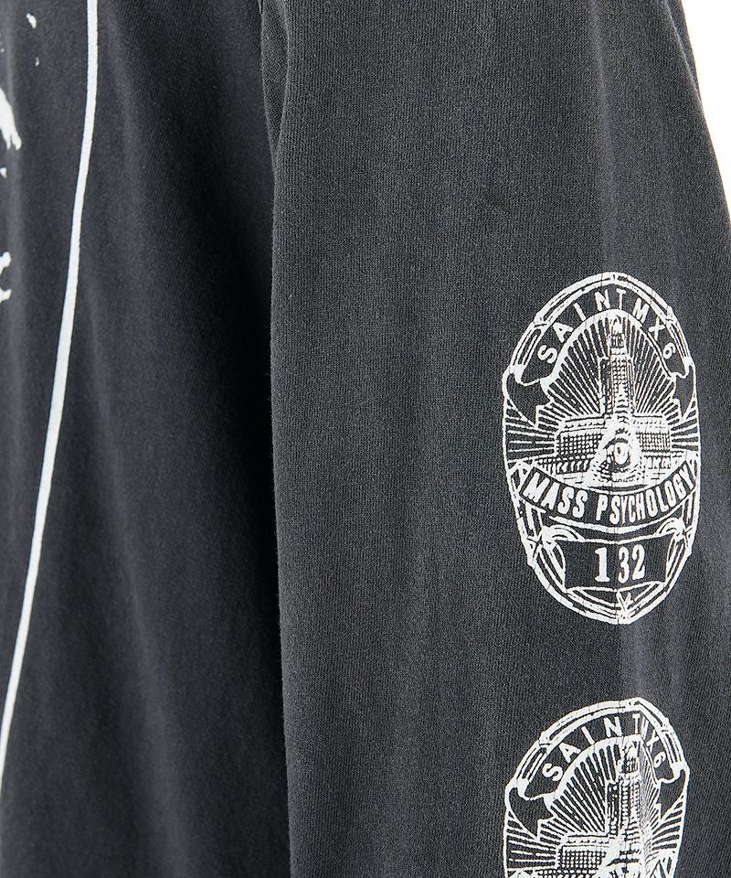SAINT MICHAEL＞LS TEE / LOVE SAINT / BLACK | MAKES ONLINE STORE