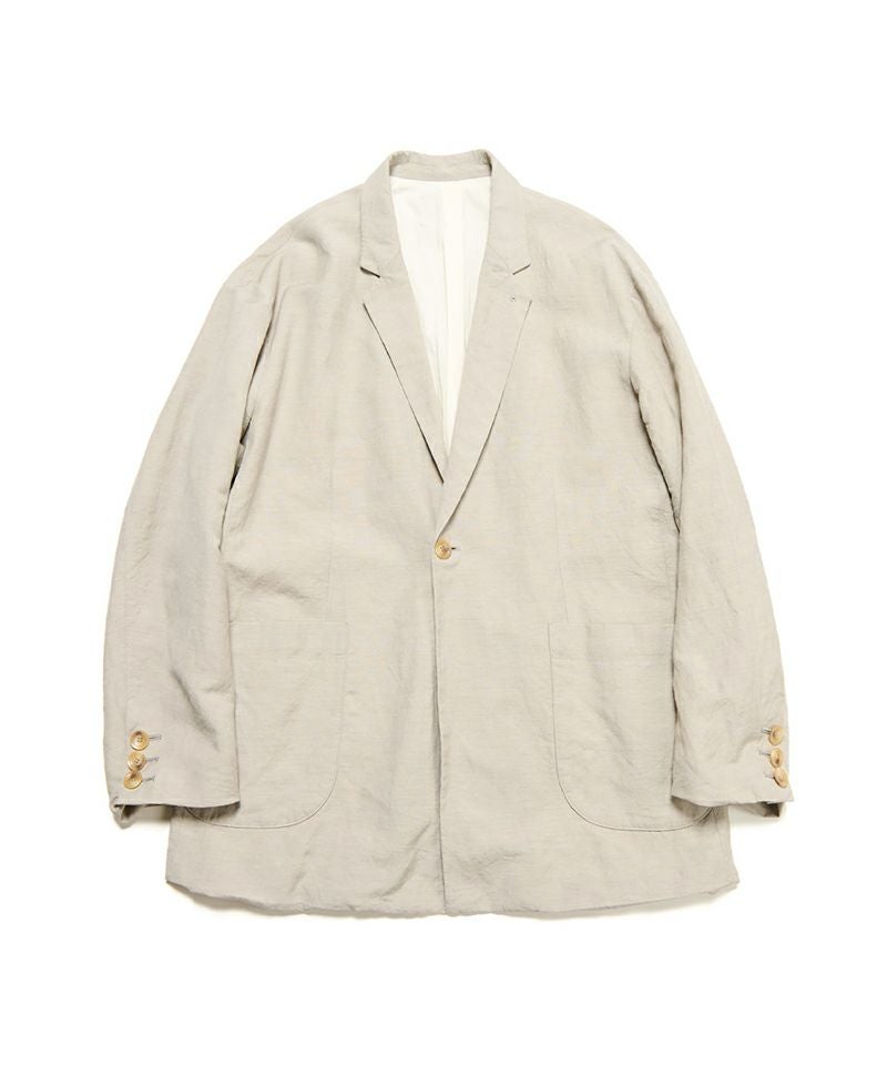 ＜SOPHNET.＞LINEN WOOL RELAX FIT 1BUTTON BLAZER