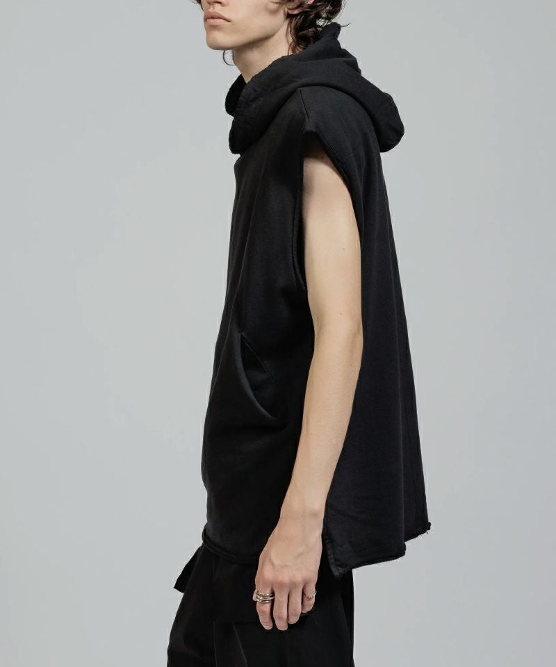 The Viridi-anne＞Sweat sleeveless hoodie | MAKES ONLINE STORE