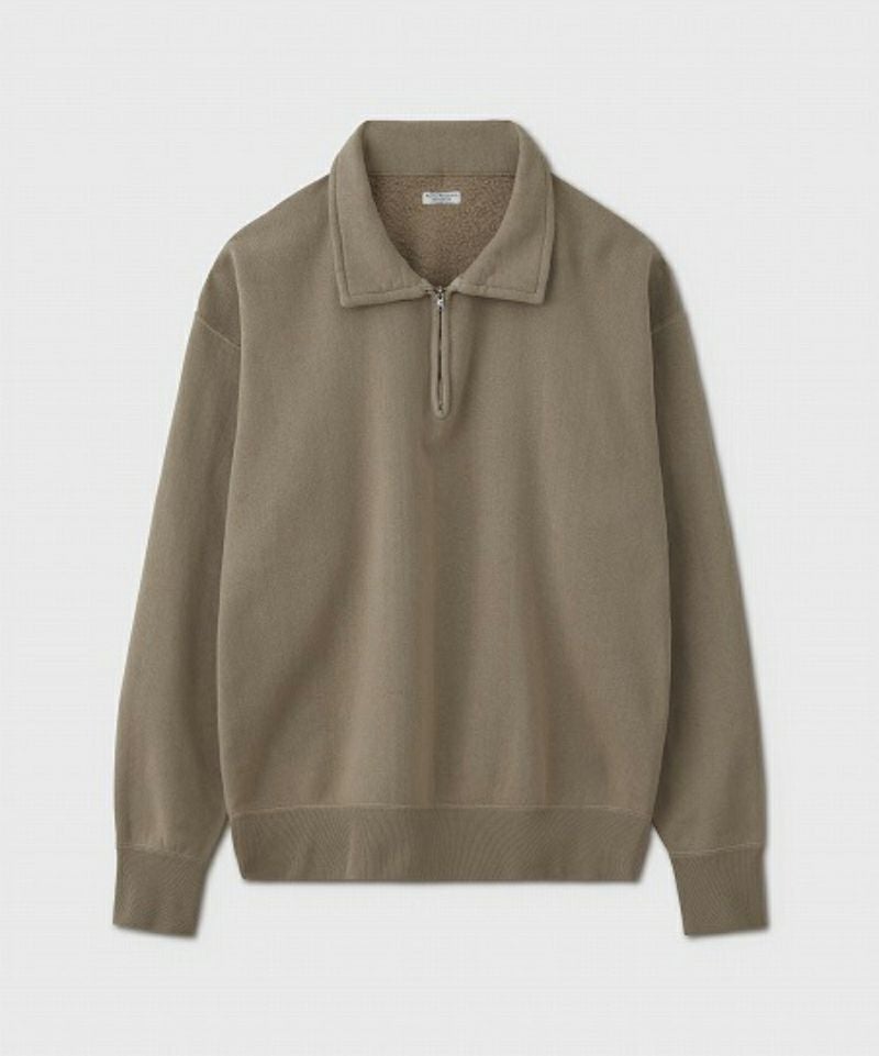 ＜PHIGVEL＞HALF-ZIP SWEAT SHIRT