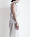 ＜HYKE＞SLEEVELESS TEE(6.5OZ)