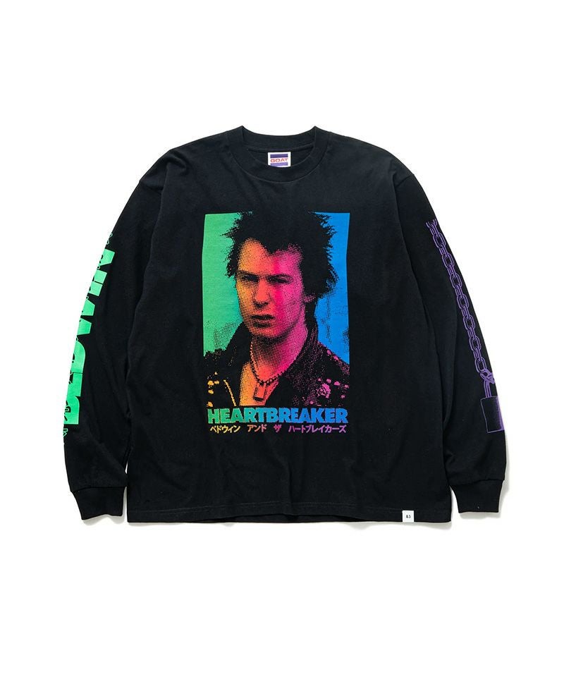 BEDWIN＆THE HEARTBREAKERS＞L/S PRINTED T 