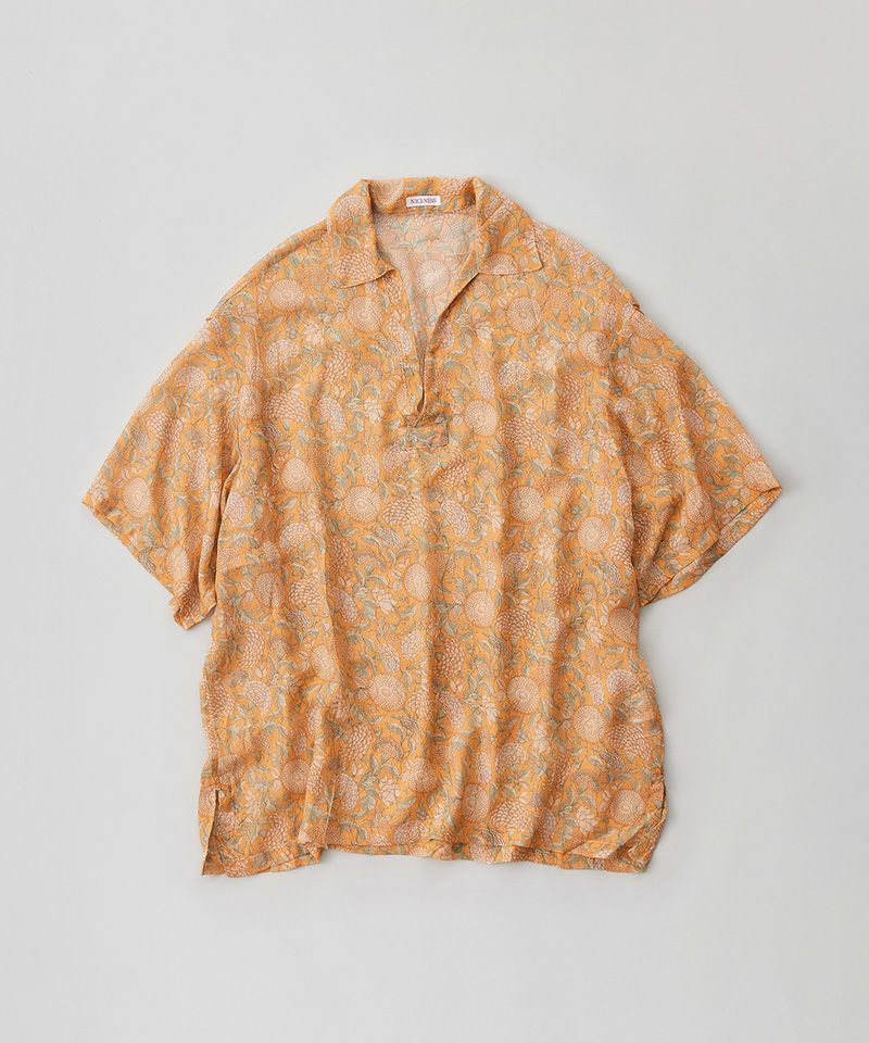 トップス NICENESS MADAN YELLOW 25SS NICENESS＞MADAN / マダン (スキッパーシャツ) | MAKES ONLINE STORE