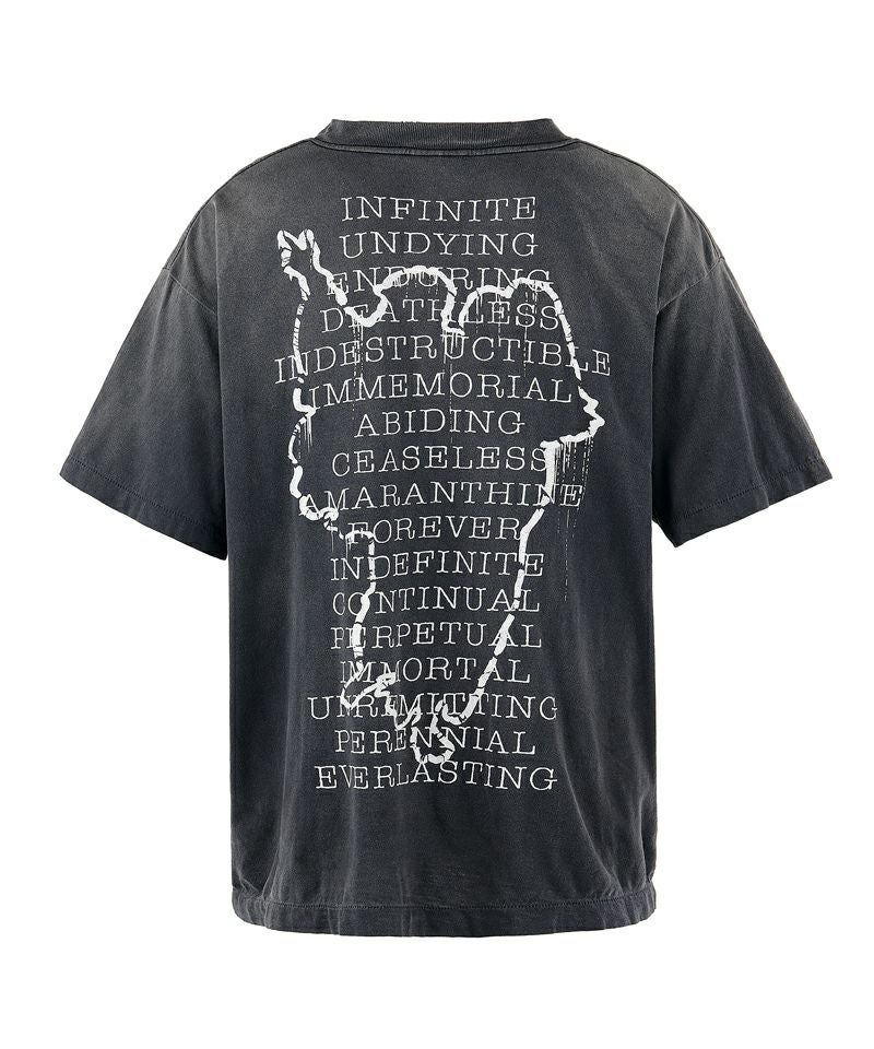 SAINT MICHAEL＞SS TEE / HOPE SPRING / BLACK | MAKES ONLINE STORE