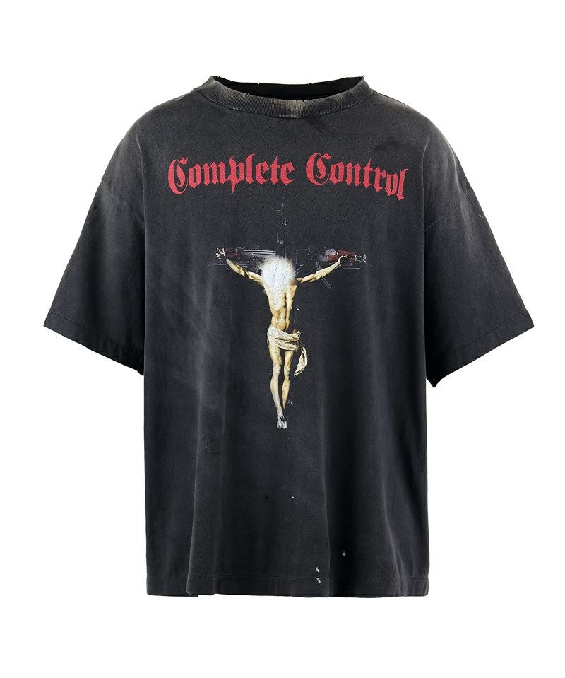 SAINT MICHAEL>KK_SS TEE / COMPLETE CONTRL / BLK | MAKES SAINT MICHAEL>KK_SS TEE / COMPLETE CONTRL / BLK | MAKES