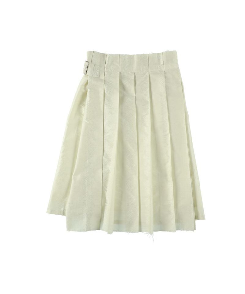 ＜sulvam＞ベルトプリーツスカート