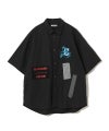 ＜UNDERCOVER＞タイプ ライターランダムパッチ半袖シャツ