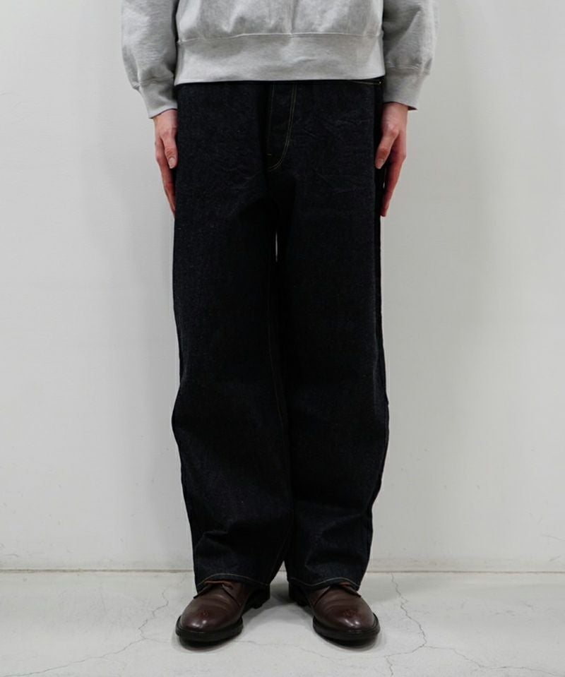 ＜blurhms＞13.5oz Denim Pants Wide(INDIGO)