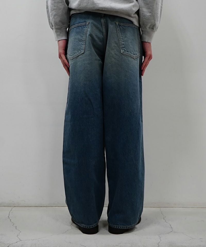 blurhms/デニム/ジーンズ/パンツ/ブラームス/USED/インディゴ/良品