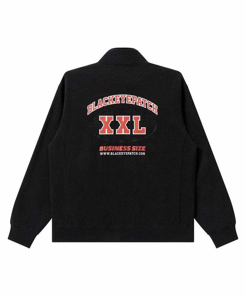 BlackEyePatch＞BUSINESS SIZE HALF ZIP SWEAT | MAKES ONLINE STORE