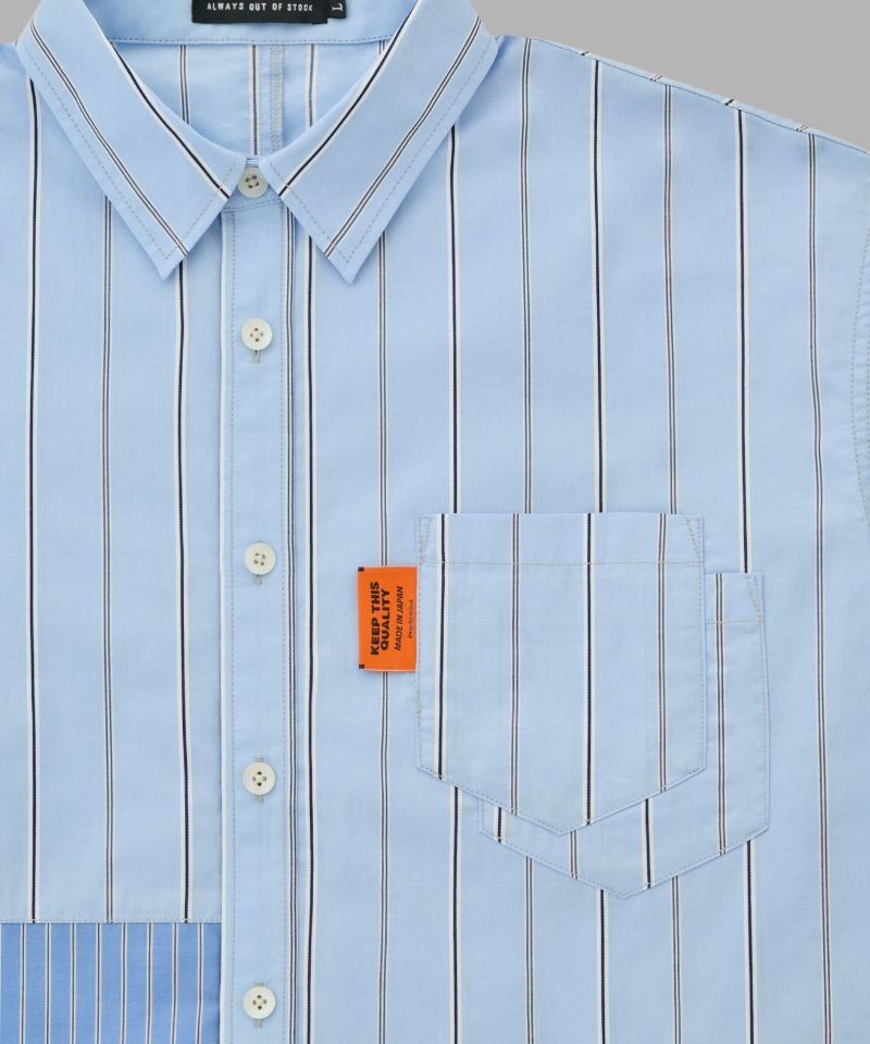 ALWAYS OUT OF STOCK＞CRAZY STRIPE L/S SHIRT | MAKES ONLINE STORE