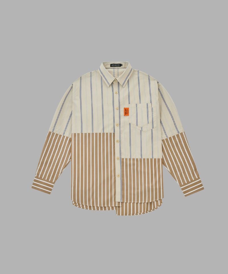 ALWAYS OUT OF STOCK＞CRAZY STRIPE L/S SHIRT | MAKES ONLINE STORE