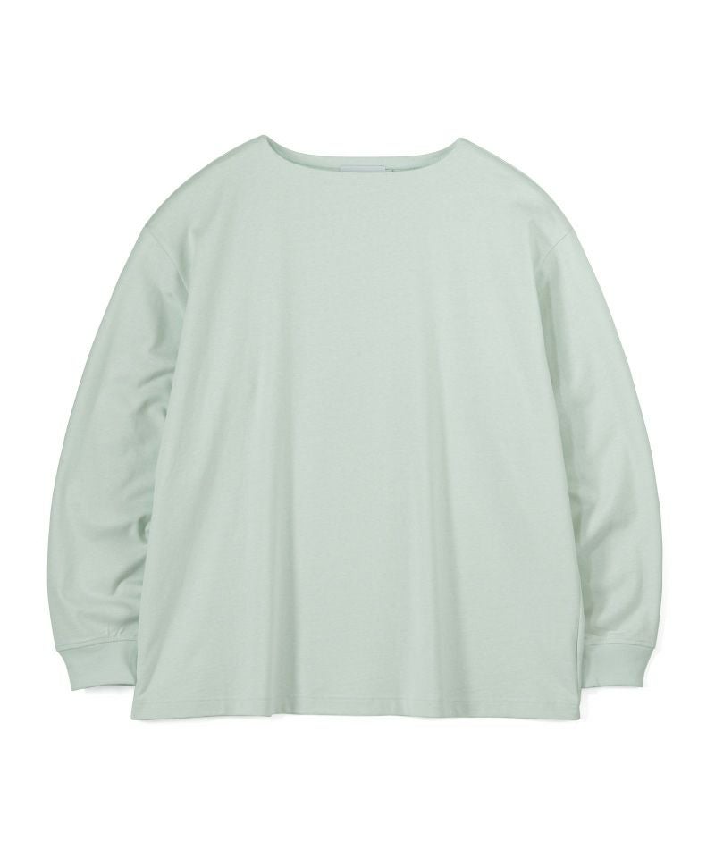 ＜Graphpaper＞Recycled Cotton Jersey Boat Neck(GM251-70079)＜Graphpaper＞Recycled Cotton Jersey Boat Neck(GM251-70079)