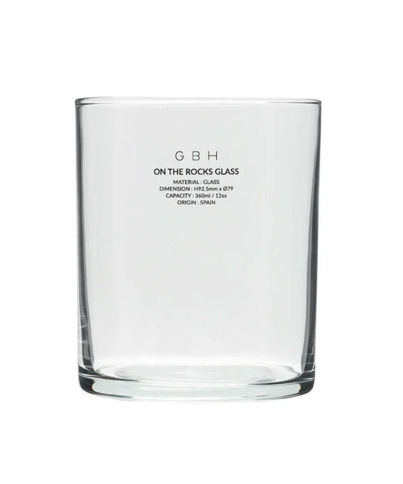 ＜GBH＞ON THE ROCKS GLASS