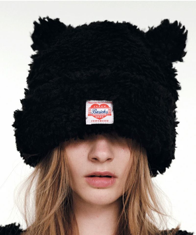 BASICKS＞Bear Beanie | MAKES ONLINE STORE