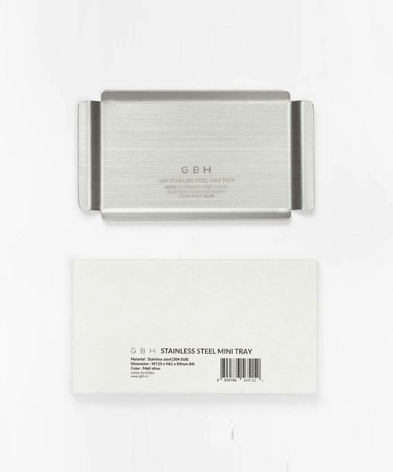 ＜GBH＞STAINLESS STEEL MINI TRAY M