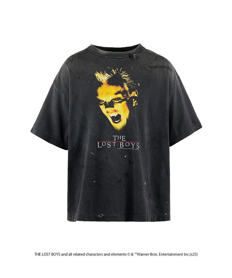 ＜SAINT MICHAEL＞LB_SS TEE / VANPIRE / BLACK