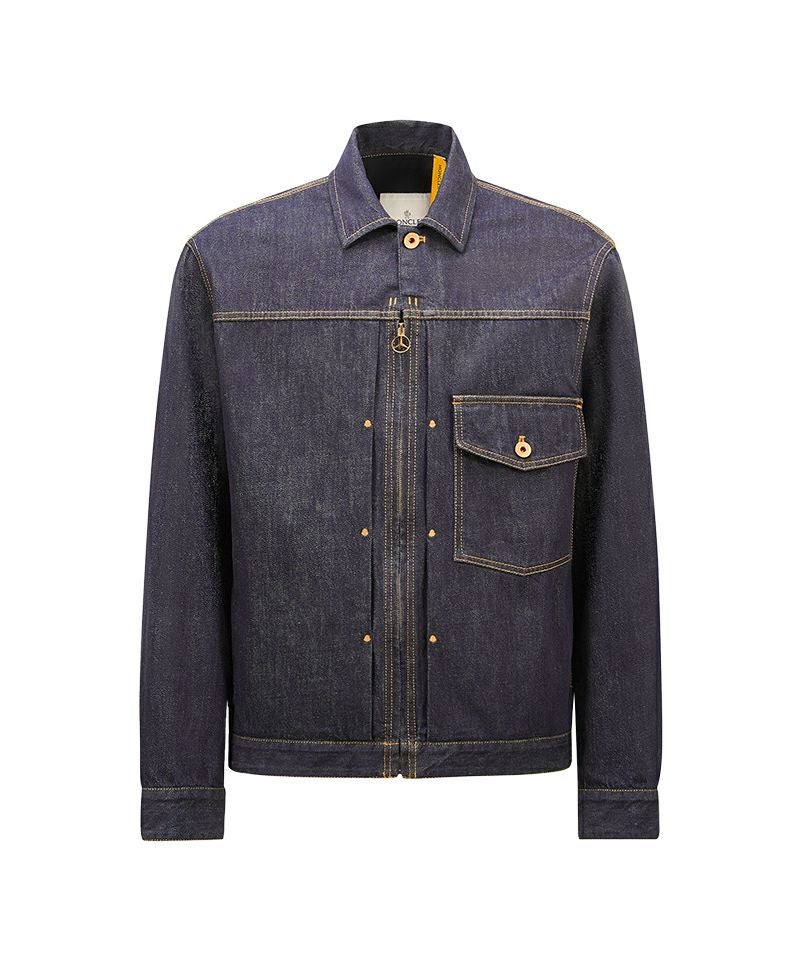 MONCLER Mercedes Benz NIGO デニムジャケット MONCLER GENIUS＞X MERCEDES-BENZ BY NIGO Nepit Denim Jacket
