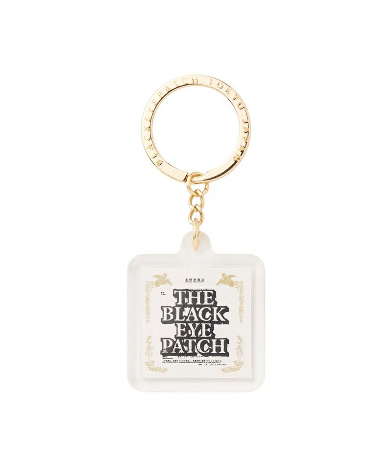 BlackEyePatch＞TRADEMARK CERTIFICATE KEYCHAIN | MAKES ONLINE STORE