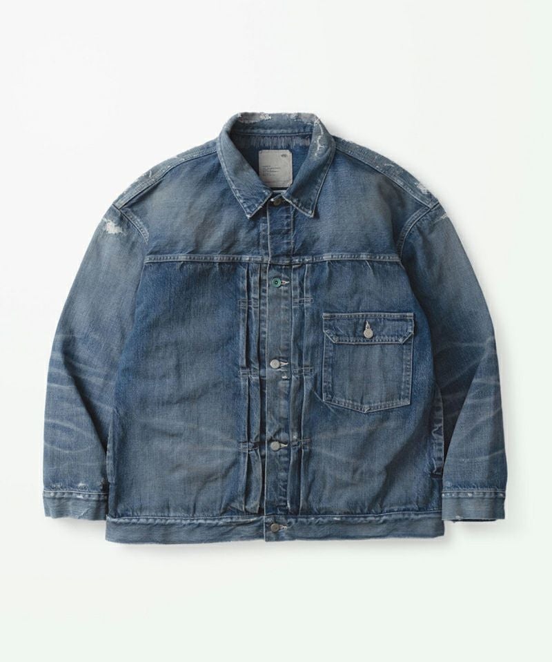 MADNESS＞AGING M501 DENIM TRUCKER. M3 REGULAR | MAKES ONLINE STORE