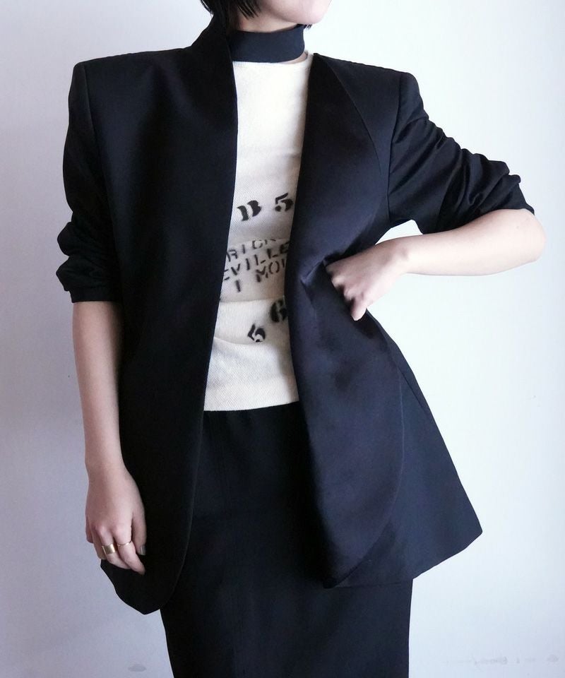 PHOTOCOPIEU＞ASYMMETRIC OVAL JACKET | MAKES ONLINE STORE