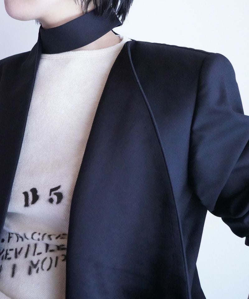 PHOTOCOPIEU＞ASYMMETRIC OVAL JACKET | MAKES ONLINE STORE