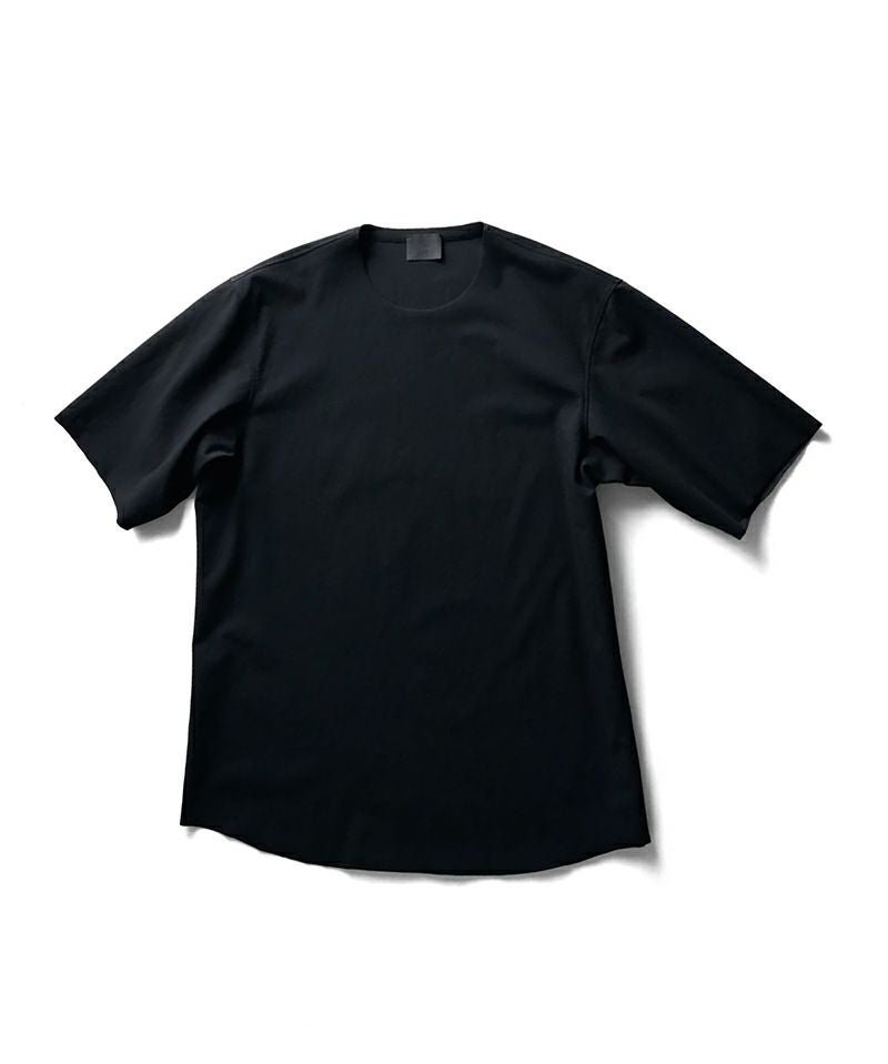 山内＞強撚フリーカットポンチ・ショートスリーブTシャツ | MAKES