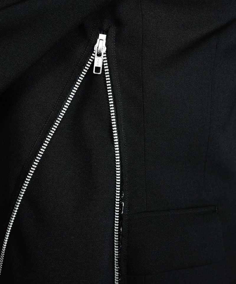 BLACK COMME des GARCONS＞ウールギャバジン ジャケット (1O-J024-052
