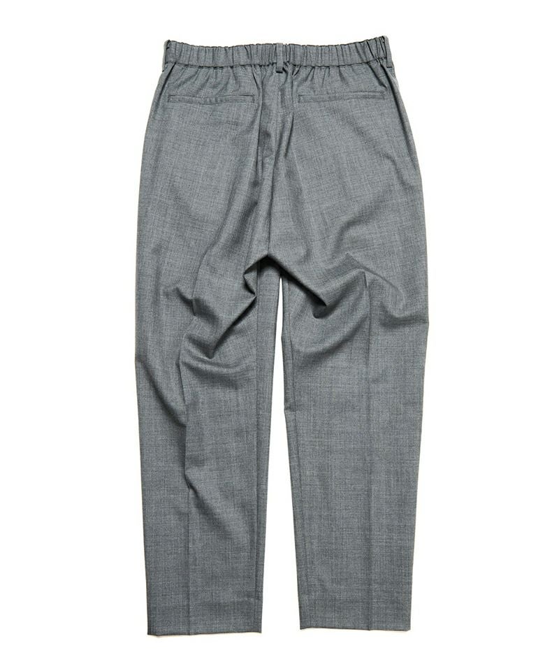 SOPHNET.＞SUMMER MERINO WOOL TAPERED EASY SLACKS | MAKES ONLINE STORE