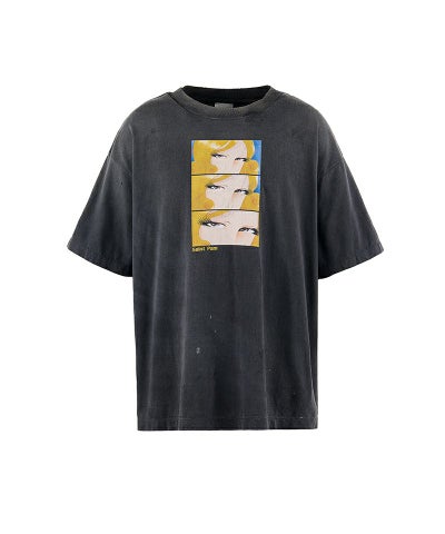 SAINT MICHAEL＞PM_SS TEE / SAINT PAM / BLACK | MAKES ONLINE STORE