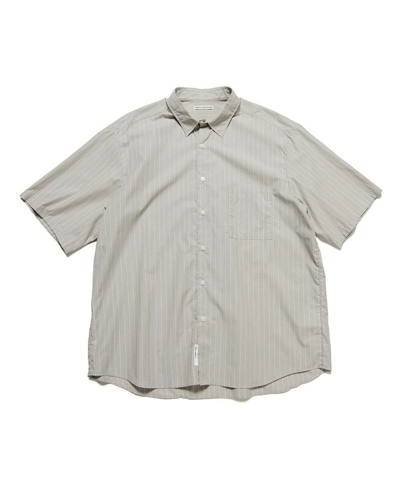 c*o様 uniform experiment MARBLEDSTONECARA uniform experiment＞STRIPE S/S SHIRT | MAKES ONLINE STORE