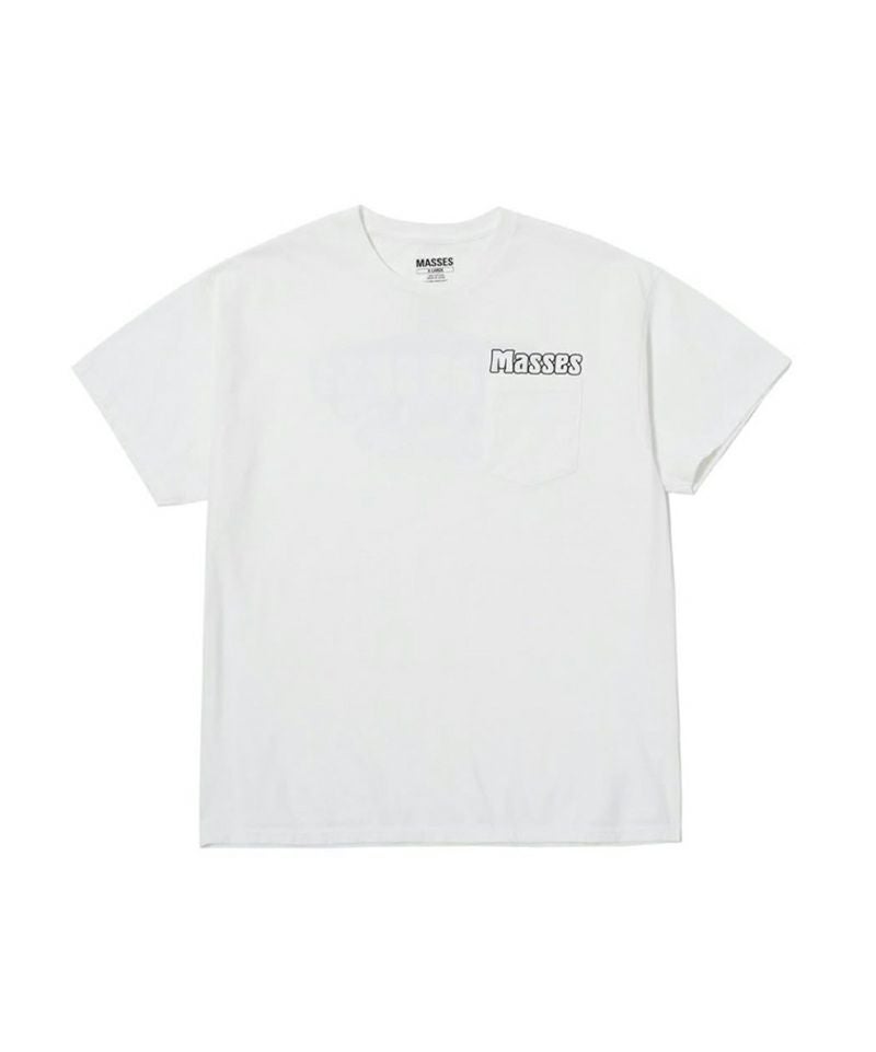 ＜MASSES＞T-SHIRT SKULL HAT