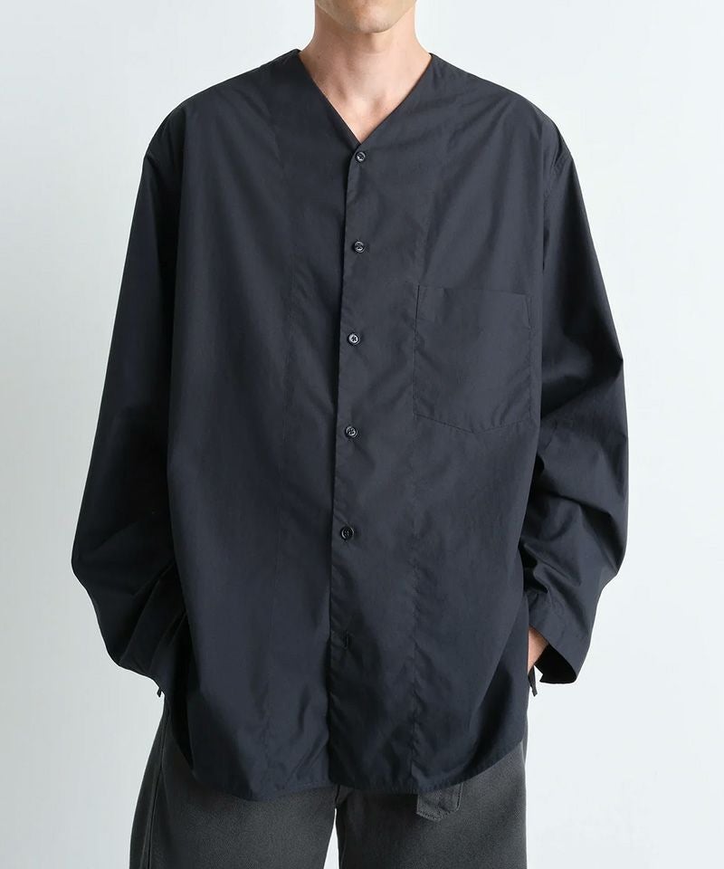LEMAIRE＞V NECK SHIRT(SH1144LF588) | MAKES ONLINE STORE