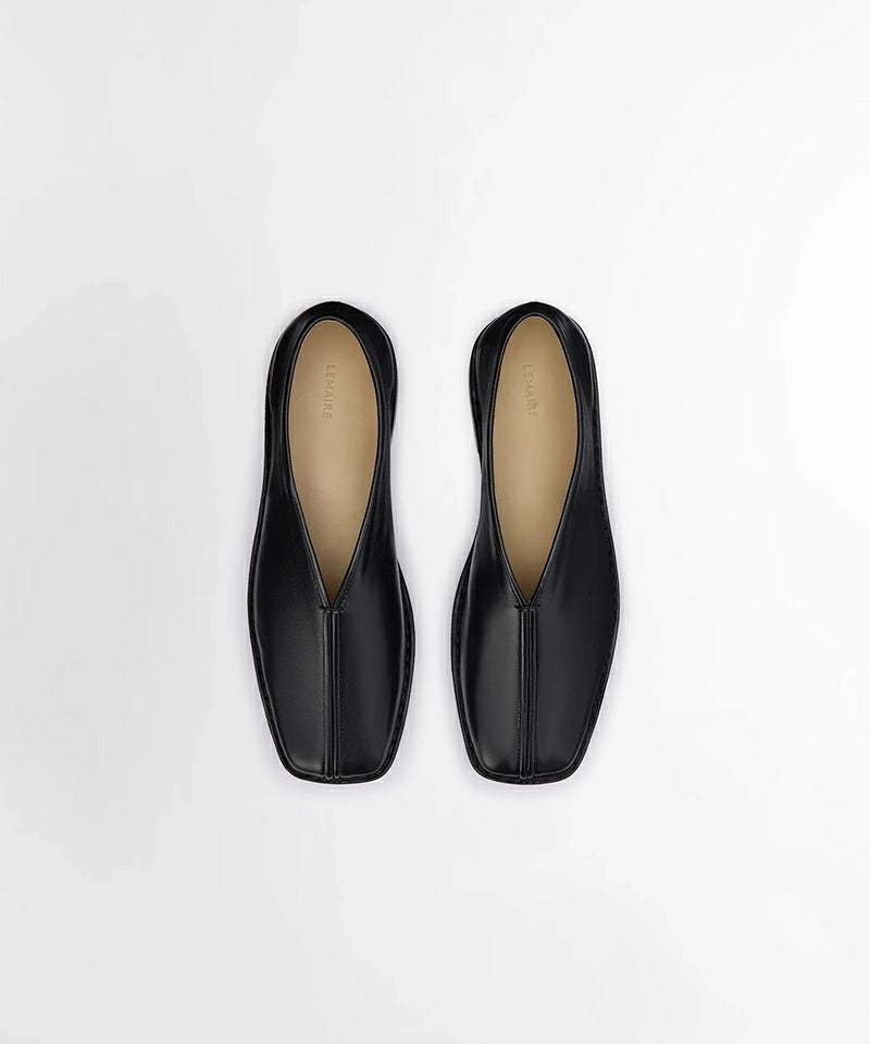 LEMAIRE＞FLAT PIPED SLIPPERS (F00007LL0023/A) | MAKES ONLINE STORE