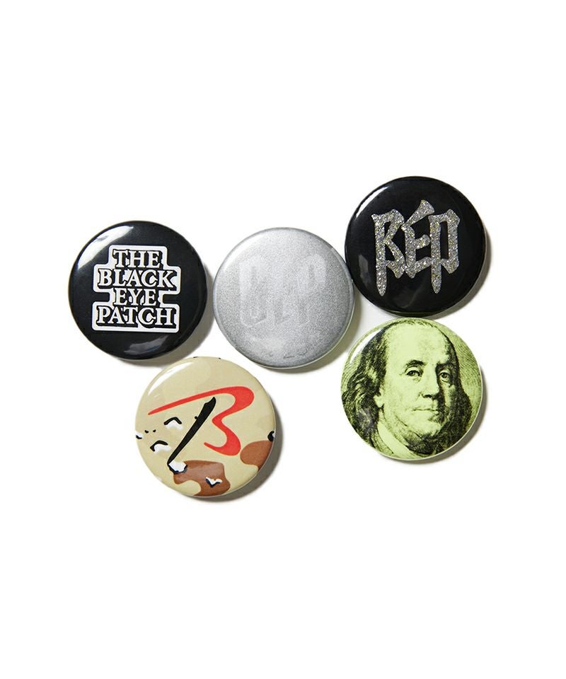 ＜BlackEyePatch＞ASSORTED BUTTON BADGES