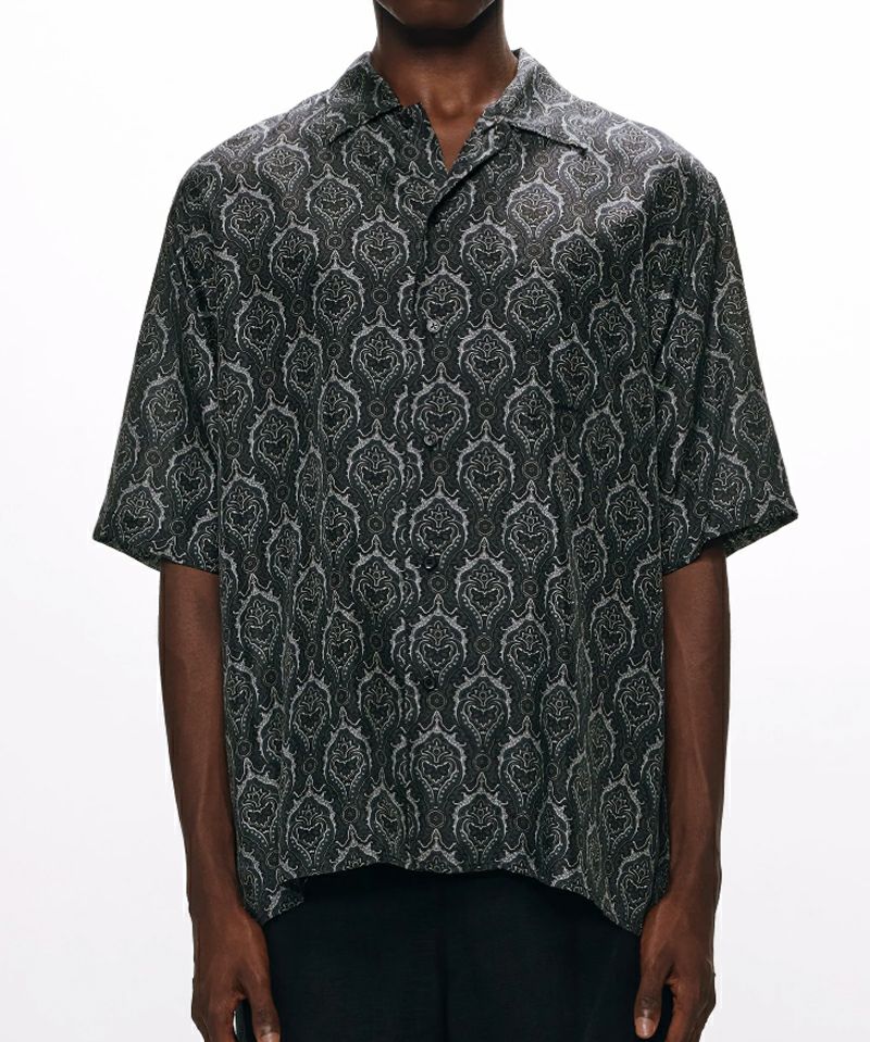 marka＞HABUTAE SILK SILK OPEN COLLAR SHIRT | MAKES ONLINE STORE
