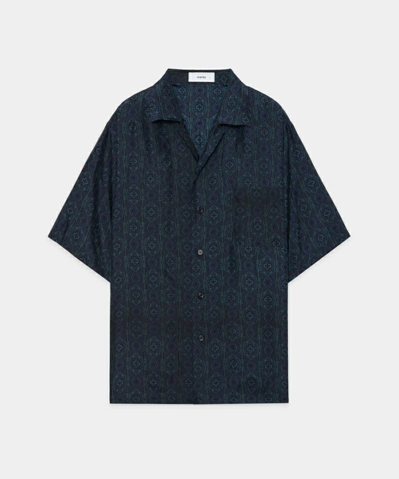 marka＞HABUTAE SILK SILK OPEN COLLAR SHIRT | MAKES ONLINE STORE