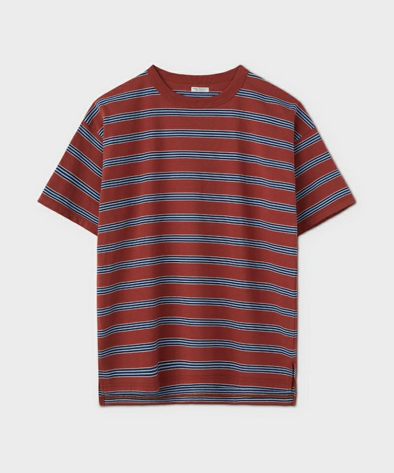 ＜PHIGVEL＞BORDER SHORT SLEEVE TOP