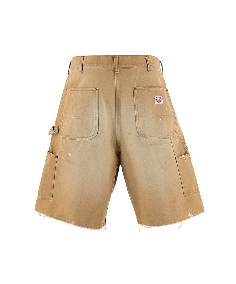 SAINT MICHAEL＞DOUBLE KNEE SHORTS / BEIGE | MAKES ONLINE STORE